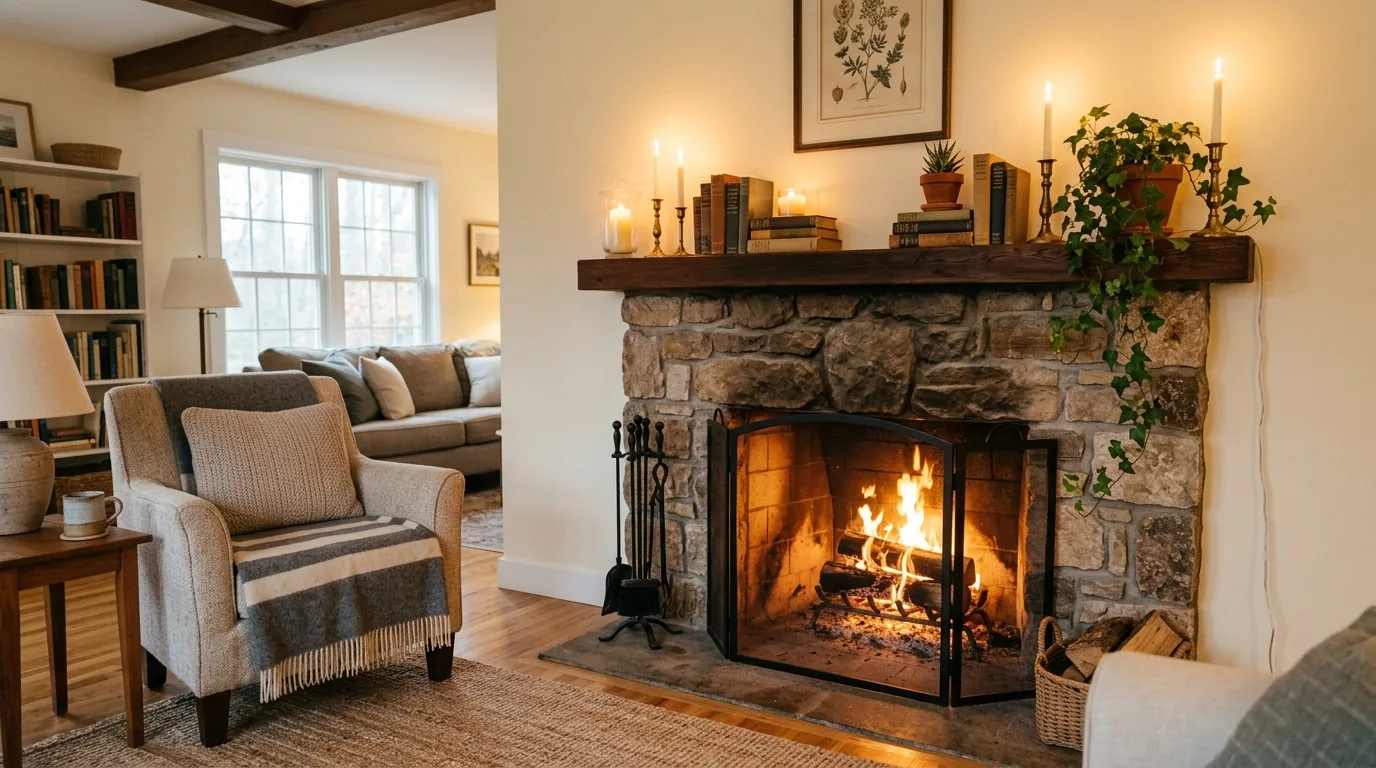 14 Cozy Fireplace Decorating Ideas for a Warm and Inviting Hearth